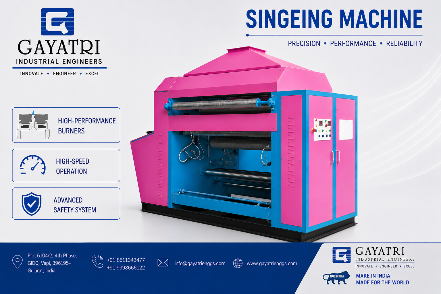 Gas Singeing Machine